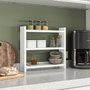 Hanah Home Cosmic - Estantería de Cocina Blanca